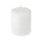 24 Pack: 2" x 2" Fresh Linen Mini Pillar Candle by Ashland®